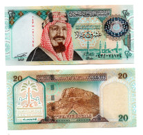 Saudi Arabia  Banknotes - 20 Riyals - King Fahad - Commemorative - ND 1999 UNC - Saudi Arabia