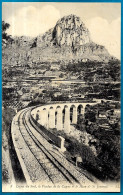 CPA Chemins De Fer 06 - Ligne Du Sud - Le Viaduc De La Cague Et Le Baon De St Saint-Jeannot * Ferroviaire - Opere D'Arte