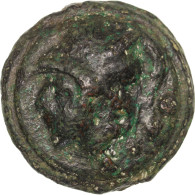 Monnaie, Triens, 225-217 BC, Rome, Rare, TB+, Bronze, Crawford:35/3a - República (-280 / -27)