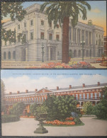 3 Postkarten. New Orleans. US Post Office. Pontalba Building. St Louis Cathedral. - New Orleans