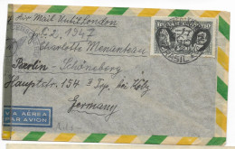 Brazil Used Stationary 1917 Berlin Arrival Cancel On Back WW1 Censorship - Covers & Documents