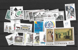 1994 MNH Denmark, Dänemark, Year Complete, Postfris** - Ganze Jahrgänge