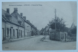 CPA Environs De Compiegne ATTICHY L'entrée Du Village - NOU27 - Attichy