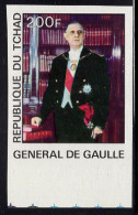 CHAD(1977) De Gaulle. Imperforate. Scott No 333, Yvert No 327. - Tchad (1960-...)