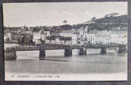 CPA 29 AUDIERNE - Le Pont Et La Ville - Edit LL 10 - Réf. P 241 - Audierne