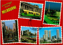 Australia Melbourne Greetings With Multi View 1985 - Melbourne