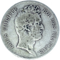 Louis-Philippe-5-Francs Tranche En Creux 1830 Lyon - 5 Francs