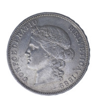 Suisse - 5 Francs Confédération Helvétique 1889 Berne - Autres & Non Classés