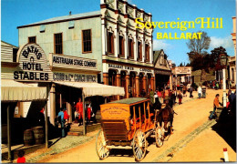 13-9-2023 (1 U 3) Australia - (2 Postcards) VIC - Ballarat - Sovereign Hill - Ballarat