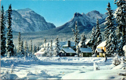 Canada Alberta Lake Louise Post Hotel In Winter - Lac Louise