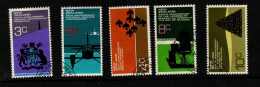 New Zealand SG 978-82  1972 Anniversares,used - Oblitérés