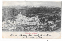 SCHINZNACH LES BAINS - SUISSE - CPA DOS SIMPLE Du 03 SEPTEMBRE 1899 - Vue Générale - VINC/BX - - Schinznach 