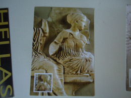 GREECE  MAXIMUM CARDS  STATUE   ARTEMIS - Maximumkarten (MC)