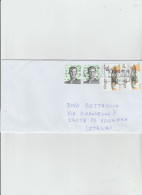 Spagna 2023 - Busta X L'Italia Affrancata Con 4 Stamps - Lettres & Documents