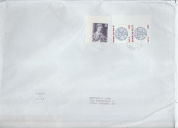 Vaticano 2023 - Bustone X L'Italia Affrancato Con 3 Stamps - Lettres & Documents