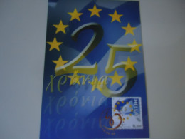 GREECE  MAXIMUM CARDS  2006  ANNIVERSARIES AND EVENTS EUROPA - Maximum Cards & Covers