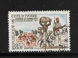 COTE D'IVOIRE 1964  JOURNEE DU TIMBRE  YVERT N°229 OBLITERE - Côte D'Ivoire (1960-...)