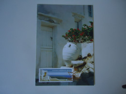 GREECE MAXIMUM   CARDS 2004  LANDSCAPES GREEK  ISLAND  ΣΕΡΙΦΟΣ - Cartes-maximum (CM)