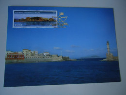 GREECE MAXIMUM   CARDS 2004  LANDSCAPES GREEK  ISLAND  ΧΑΝΙΑ  CHANIA CRETE - Tarjetas – Máximo