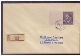 BM (009072) Beleg MNR 108 Mit Leerfeld Gestempelt Prag 17.3.1943 - Briefe U. Dokumente