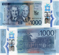 JAMAICA       1000 Dollars       Comm.       P-W99       1.6.2022       UNC - Jamaique