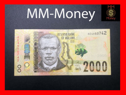 MALAWI 2.000  2000 Kwacha 1.6.2016  P. 69   XF++ - Malawi