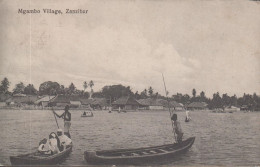 1927. ZANZIBAR. Sultan Chalifa Bin Harub. 12 CENTS. On Nice Post Card (Mgambo Village, Zanzib... (Michel 172) - JF443674 - Zanzibar (...-1963)