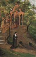 RELIGION - Christianisme - E Frank - Die Waldkapelle - Carte Postale Ancienne - Gemälde, Glasmalereien & Statuen