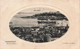PHOTOGRAPHIE - Constantinople - La Pointe Du Serail - Carte Postale Ancienne - Photographie