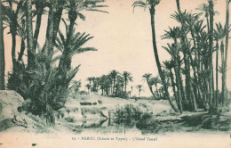 MAROC - Scènes Et Types - L'Oued Tensif - Carte Postale Ancienne - Andere & Zonder Classificatie