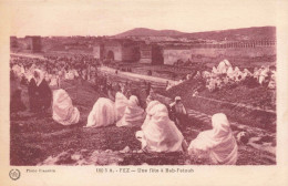 MAROC - Fez - Une Fête à Bab Fetouh - Animé - Carte Postale Ancienne - Fez (Fès)
