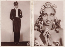 Joséphine BAKER * RARE Petit Calendrier 1933 Casino De Paris Disques Columbia * Baker Artiste Danseuse Chanteuse - Artiesten