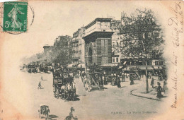 FRANCE - Paris - La Porte St Martin - Animé - Carte Postale Ancienne - Squares