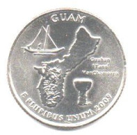 2009 - Stati Uniti 25 Cents - Possedimenti - Guam   D      ------- - 1999-2009: State Quarters