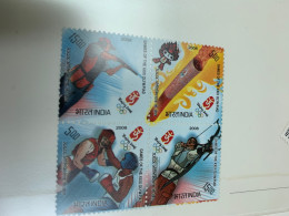 India Stamp Sport Shooting MNH Archery Boxing - Shooting (Weapons)