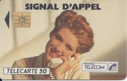 Télécarte 50 Unités 1992/ Signal D’Appel / 2 000 000 Ex  Numéro A 256362 - Operatori Telecom