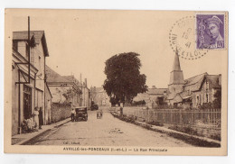 37 INDRE ET LOIRE - AVRILLE LES PONCEAUX La Rue Principale - Ballan-Miré