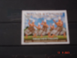 WALLIS ET FUTUNA       ANNEE 2023        CULTURE ET TRADITIONS     DANSE ME'E TAKOFE - Unused Stamps