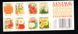 1859632947 2013 SCOTT 4763B (**) POSTFRIS MINT NEVER HINGED  - FLOWERS - VINTAGE SEED PACKETS - Neufs