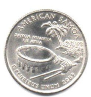 2009 - Stati Uniti 25 Cents - Possedimenti - Samoa  P      ------- - 1999-2009: State Quarters