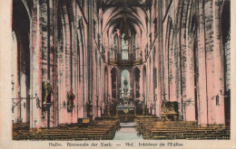 ALLEMAGNE - Halle - Intérieur De L'eglise - Colorisé - Carte Postale Ancienne - Halle (Saale)
