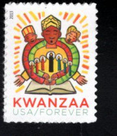 1366165366 2013 SCOTT 4845 (XX)  POSTFRIS MINT NEVER HINGED - KWANZAA PEOPLE CANDLES BOOK - Neufs