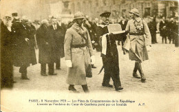 75 PARIS 11 NOVEMBRE 1920 L ENTREE DU COEUR DE GAMBETTA AU PANTHEON PORTE PAR INVALIDE - Pantheon