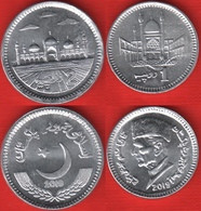 Pakistan Set Of 2 Coins: 1 - 2 Rupees 2019 UNC - Pakistan