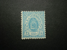 Luxemburg Luxembourg Wappen 1880 Mi 43B *, Originalgummi, Geprüft FSPL, RARR!! - 1859-1880 Armarios
