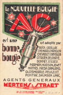PUBLICITE - La Nouvelle Bougie - Mertens & Straet - Colorisé - Carte Postale Ancienne - Werbepostkarten