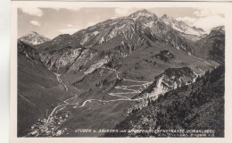 D4724) STUBEN Am ARLBERG Mit Arlberg Flexenstrasse Vorarlberg ALT - Stuben