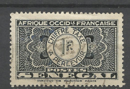 SENEGAL TAXE N° 29  OBL / Used - Impuestos