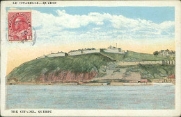 CANADA - LE CITADELLE - PUB. BY J.P. GOSSELIN - MAILED - 1920s (16517) - Québec - La Citadelle