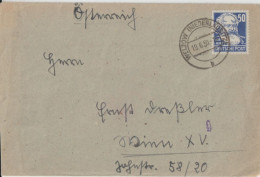 ZONE SOVIETIQUE - 1950 - ENVELOPPE De WELZOW => WIEN (AUTRICHE) - Lettres & Documents